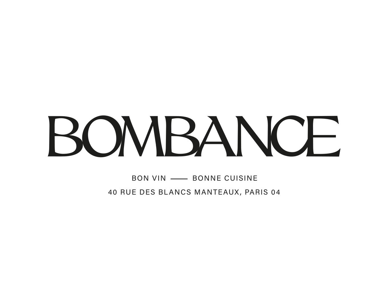 Bombance — restaurant bistronomique dans le Marais, Paris 4 — Bon vin — Bonne cuisine